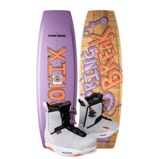 2025 Ronix Spring Break Wakeboard with 2024 Rise Boots