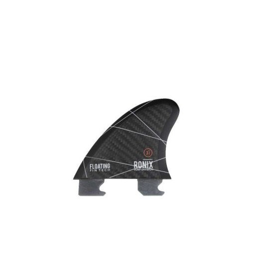 2024 Ronix 3.0 in. - Floating Fin-S 2.0 - Blueprint - Surf Fin - Carbon