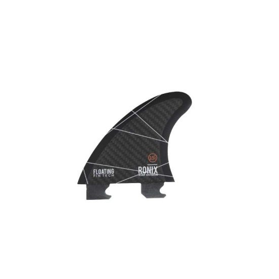 2024 Ronix 3.5 in. - Floating Fin-S 2.0 - Blueprint - Surf Fin - Carbon