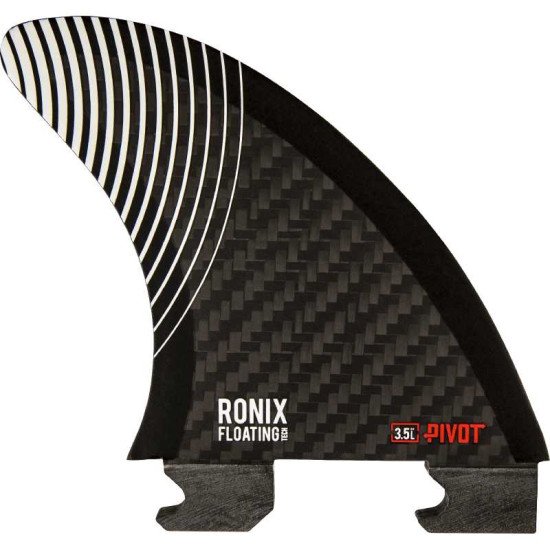 2024 Ronix 3.5 in. - Floating Fin-S 2.0 - Pivot Surf Fin - Carbon