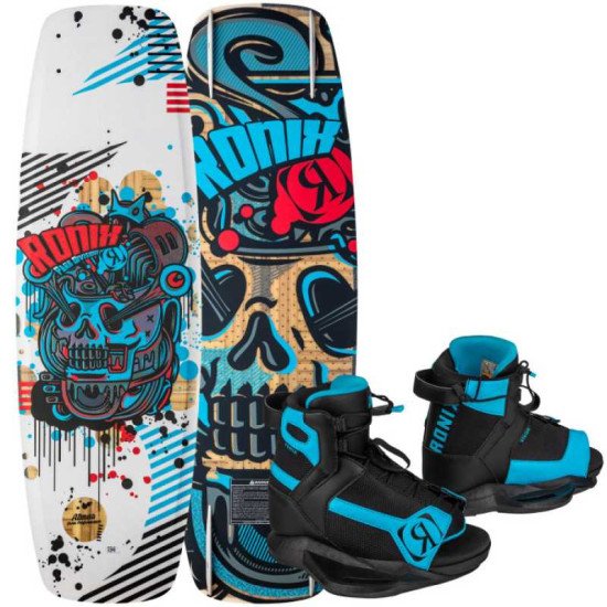 2025 Ronix Atmos Kids Wakeboard with Vision Boots