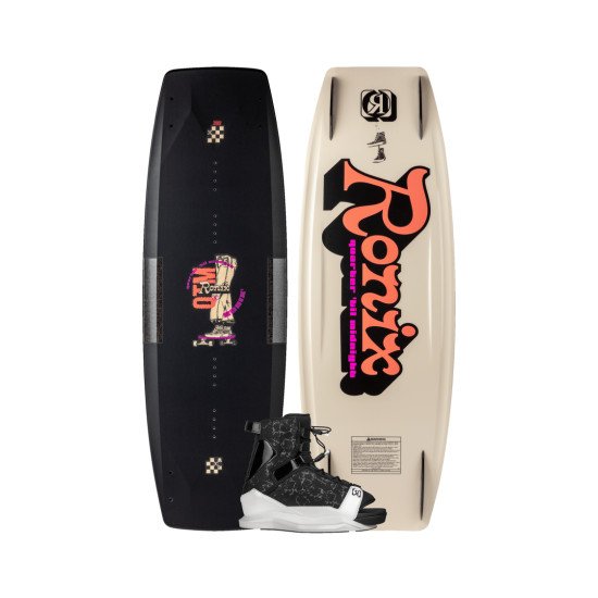 2025 Ronix Quarter 'Til Midnight Wakeboard with Halo Boots