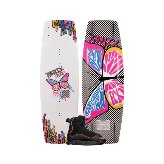 2025 Ronix RX1 Girls Wakeboard with Luxe Boots