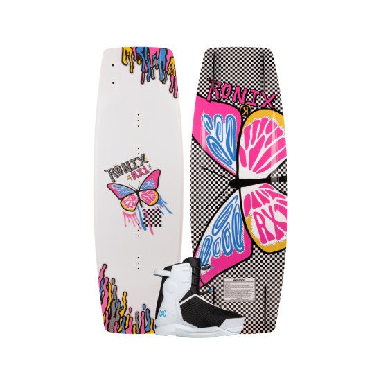 2025 Ronix RX1 Girls Wakeboard with Vision Pro Boots