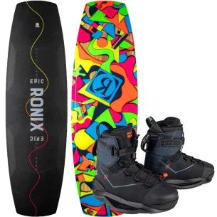 2026 Ronix Epic Wakeboard with Kinetik Boots