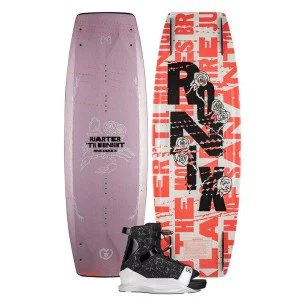 2026 Ronix Quarter 'Til Midnight Wakeboard with Halo Boots