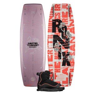 2026 Ronix Quarter 'Til Midnight Wakeboard with Luxe Boots 2026 Ronix Quarter 'Til Midnight Wakeboard with Luxe Boots