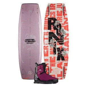 2026 Ronix Quarter 'Til Midnight Wakeboard with Rise Boots